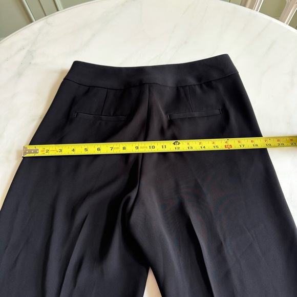 Banana Republic Slim Wide-leg Cropped Pant Black Sz 2 - Picture 10 of 10